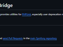 Symfony PHPUnit Bridge Screenshot 1