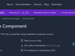 Symfony PropertyInfo Screenshot 1