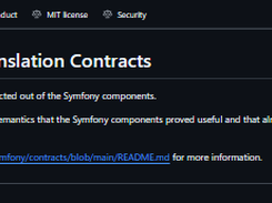 Symfony Translation Contracts Screenshot 1