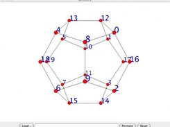 Dodecahedron, identity permutation