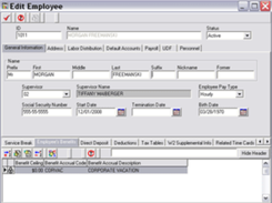 SYMPAQ SQL-LaborLeave