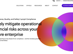 symplr Compliance Screenshot 1