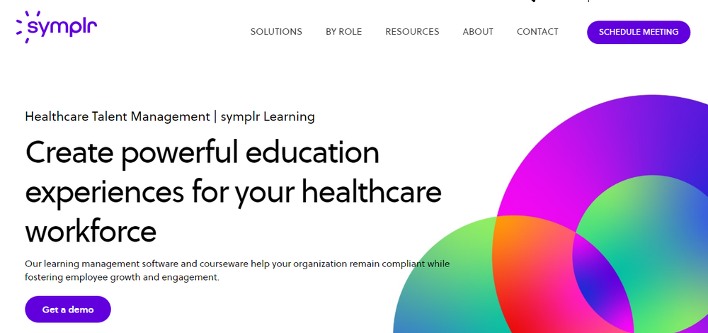 symplr Learning Screenshot 1