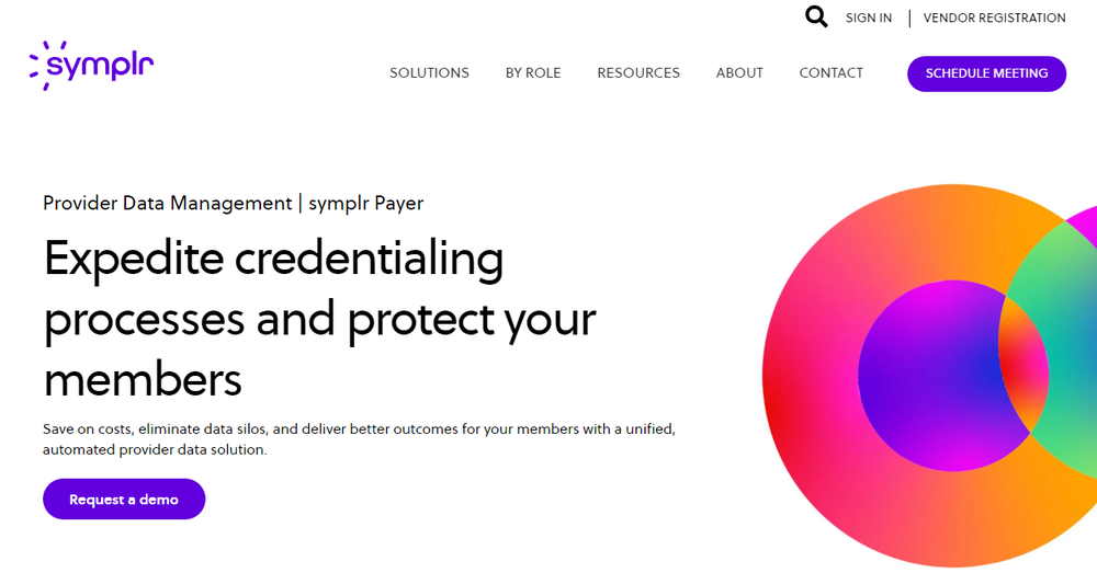 symplr Payer Screenshot 1