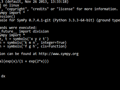 Unicode printing in a Python shell