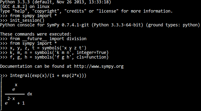Sympy symbols. Юникод питон. Консоль Python Shell. Функции юникод Пайтон. Интегрирование питон sympy.