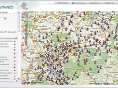 Durchgefhrte Gesamt-Suche fr NRW - Karte maximiert