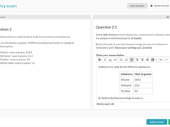 Deliver short and essay-style, written questions for practice or high-stakes exams