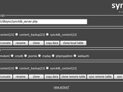 sync4db Screenshot 1