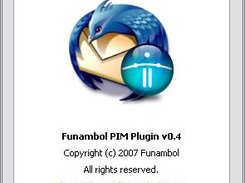 Funambol PIM Plugin - About dialog