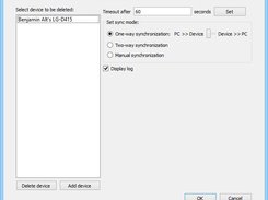 Settings menu