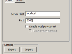 Configuration in client mode
