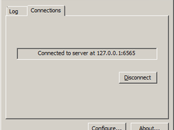 Connection status in client mode