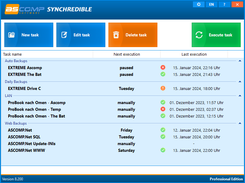 Main screen