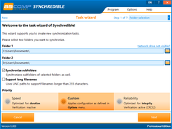 Directory selection