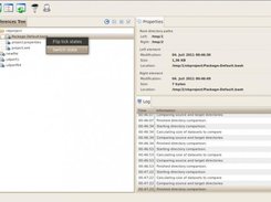 Synchronization tree for selecting modified resources