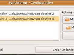 Choose the way to use synchrorep (menu or icon)
