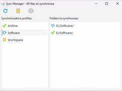 SyncManager Screenshot 1