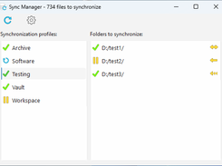 SyncManager Screenshot 1