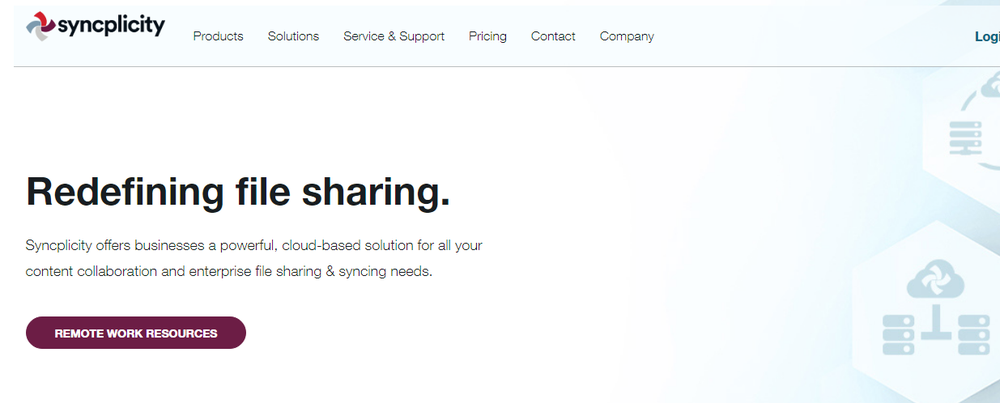 Syncplicity Screenshot 1