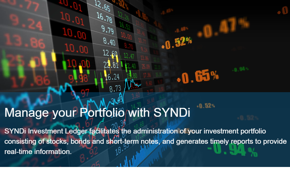 SYNDi Investment Ledger Screenshot 1
