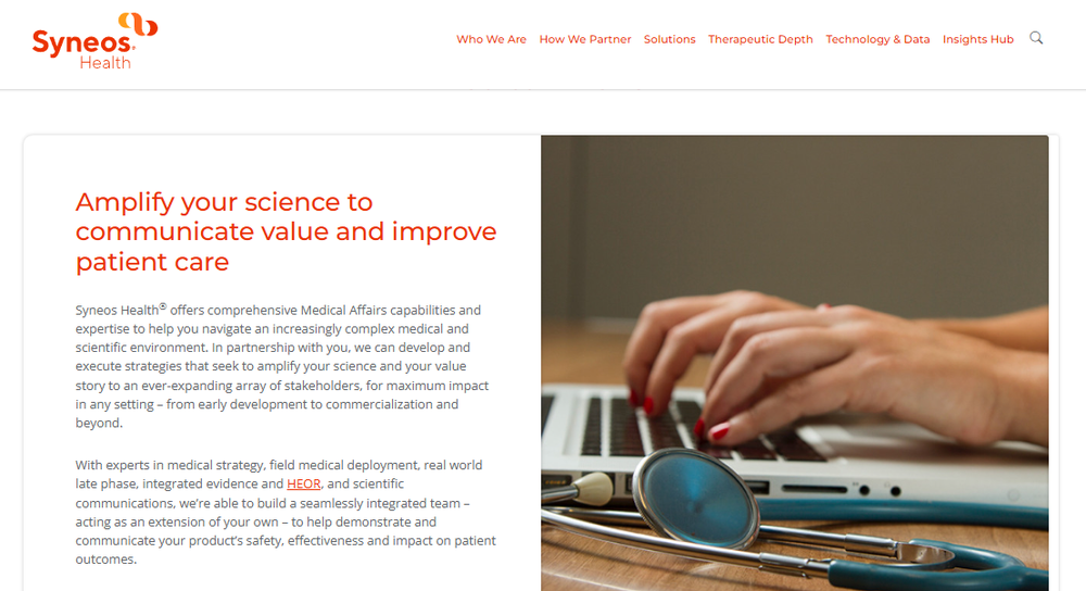 Syneos Health Screenshot 1