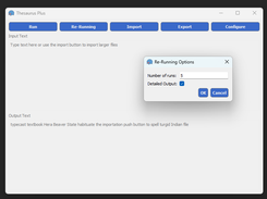 Re-run Options