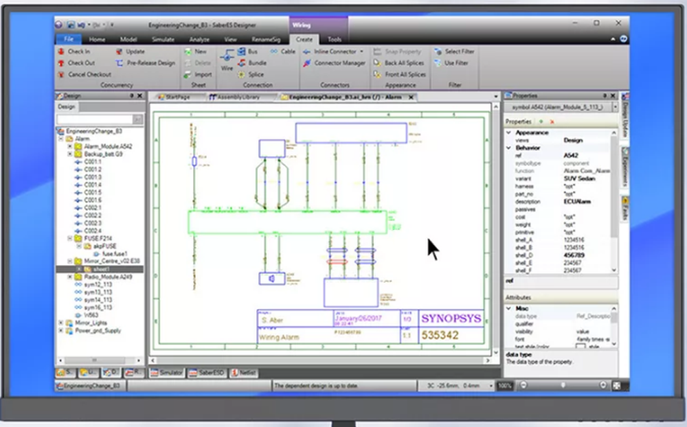 Synopsys Saber Screenshot 1