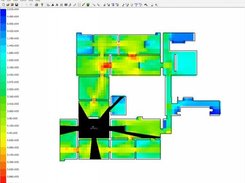 Grid Analysis (VGA) with Isovist Overlay