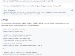 Synthetic Data Kit Screenshot 1