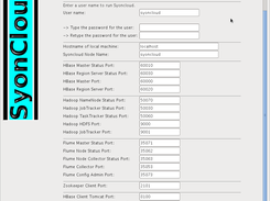 Syoncloud Installation Parameters