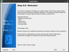 SysBackRes Screenshot 1