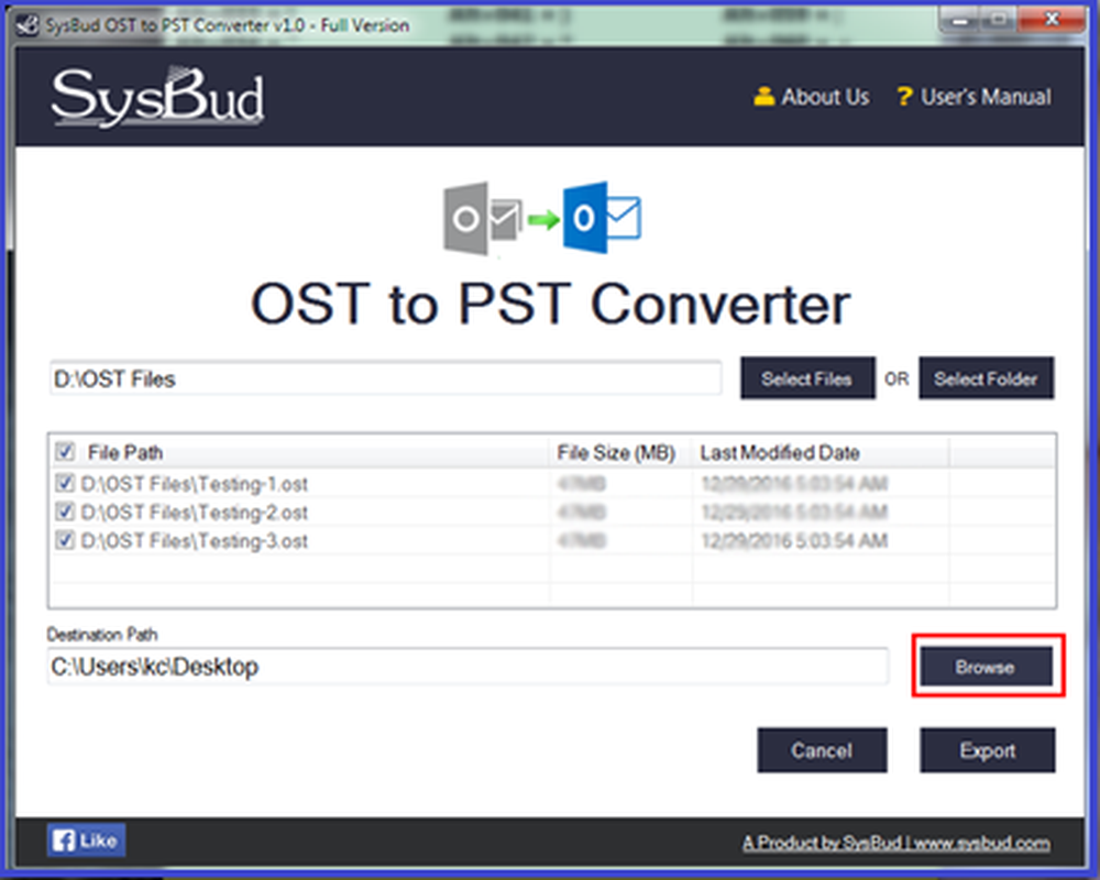 convert ost to  pst