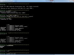 Starting the server and interacting with targetCLI
