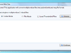 SYSessential MBOX to PST Converter Screenshot 1