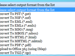 SYSessential OST to PST Converter Screenshot 1