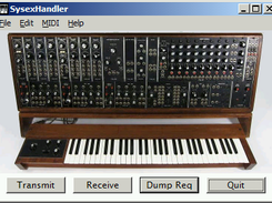 SysexHandler Screenshot 1