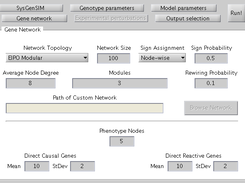SysGenSIM Screenshot 2