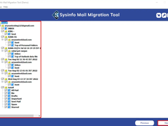 Sysinfo Mail Migration Tool Screenshot 2