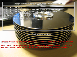 Graphical Boot Menu of a Custom Live CD