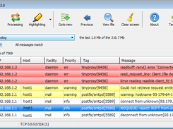 Visual Syslog Server for Windows