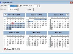 SysMonthCal Screenshot 5
