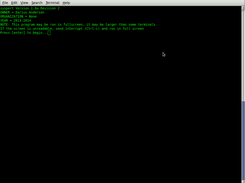 Syspert start screen (showing copyright screen)