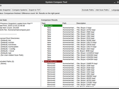 System Compare Tool Screenshot 1
