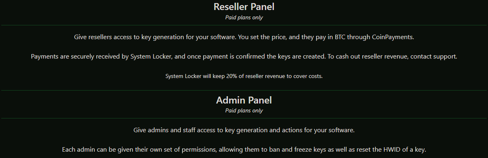 System Locker Screenshot 1