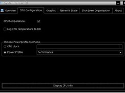 Systemcenter CPU Configuration Tab