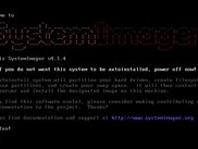 SystemImager boot screen