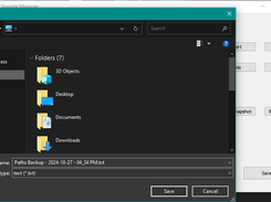Backing Up With Timing using  backup button