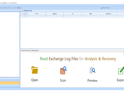 SysTools Exchange Log Analyzer Screenshot 1