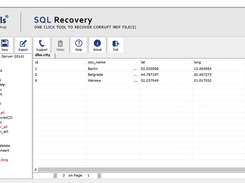 SysTools SQL Recovery Screenshot 1